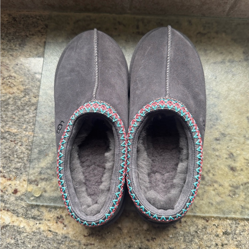 Ugg Tasman Grey slippers - Women’s 7 . Brand new no box.